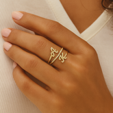 Spiral double Initial Ring