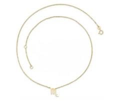 9K YG AQUARIUS ZODIAC N/L 40-45cm