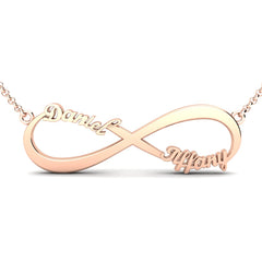 #FC2010 Custom Infinity Name Necklace – Personalized Couples or Family Jewelry