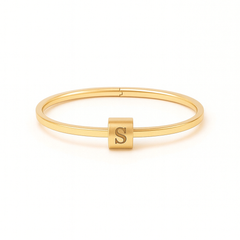 Signature Initial Bangle