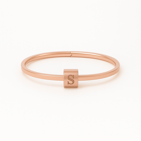 Signature Initial Bangle