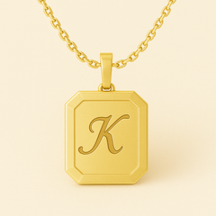 Men’s Custom Initial Necklace