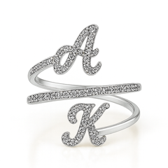 Spiral double Initial Ring