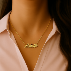 Custom Name Heart Necklace