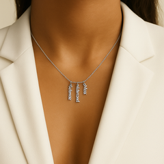 Personalised Drop Name Necklace – Handcrafted & Custom Made