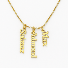 Personalised Drop Name Necklace – Handcrafted & Custom Made