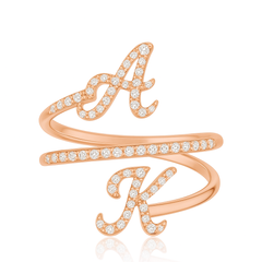 Spiral double Initial Ring