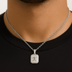 Men’s Custom Initial Necklace